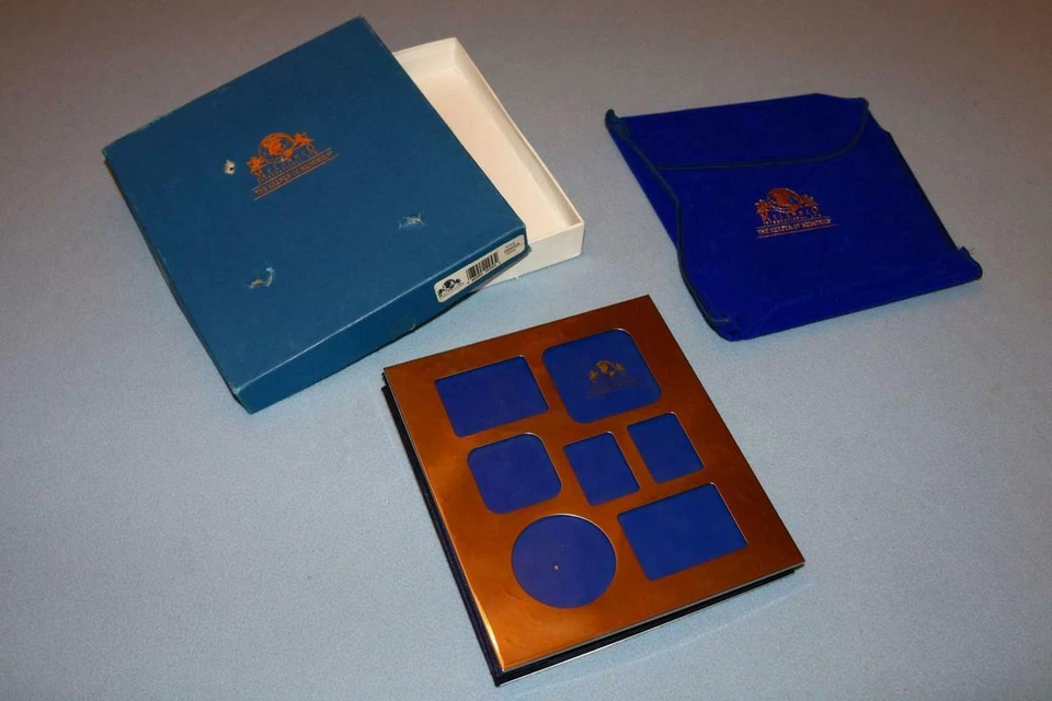 Melannco металлический фото портфолио дизайнер памяти Folio фото хранитель переплет подарок IA - Изображение 3 из 4