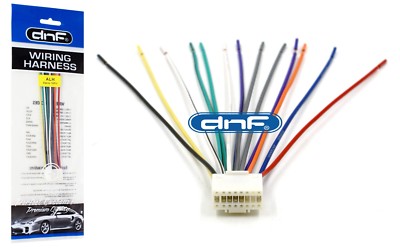 Alpine CDA-7850 CDA-9805 CDA-9807 CDA-9811 Wiring Harness - FREE SHIPPING TODAY!