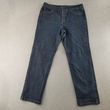 Bandolino Blu Jeans Women's Sz 14 VTG Mandie Classic Fit Nice Quality Wash Nice