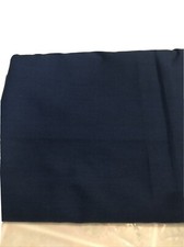 Two yards Solid Dark Blue Cotton Fabric 44" Wide