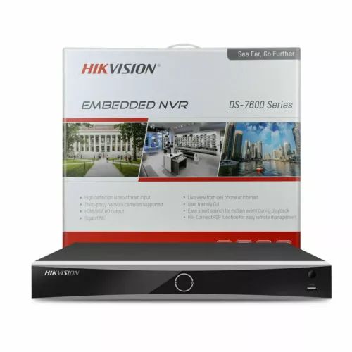 Hikvision 4K 8MP 8CH POE CCTV System ColorVu3.0 Hybrid-Light Alarm IP Camera Lot - Picture 22 of 26