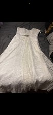 wedding dress size 16 used