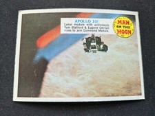 1969 Topps Man On The Moon Card # 33A Apollo 10 (VG/EX)