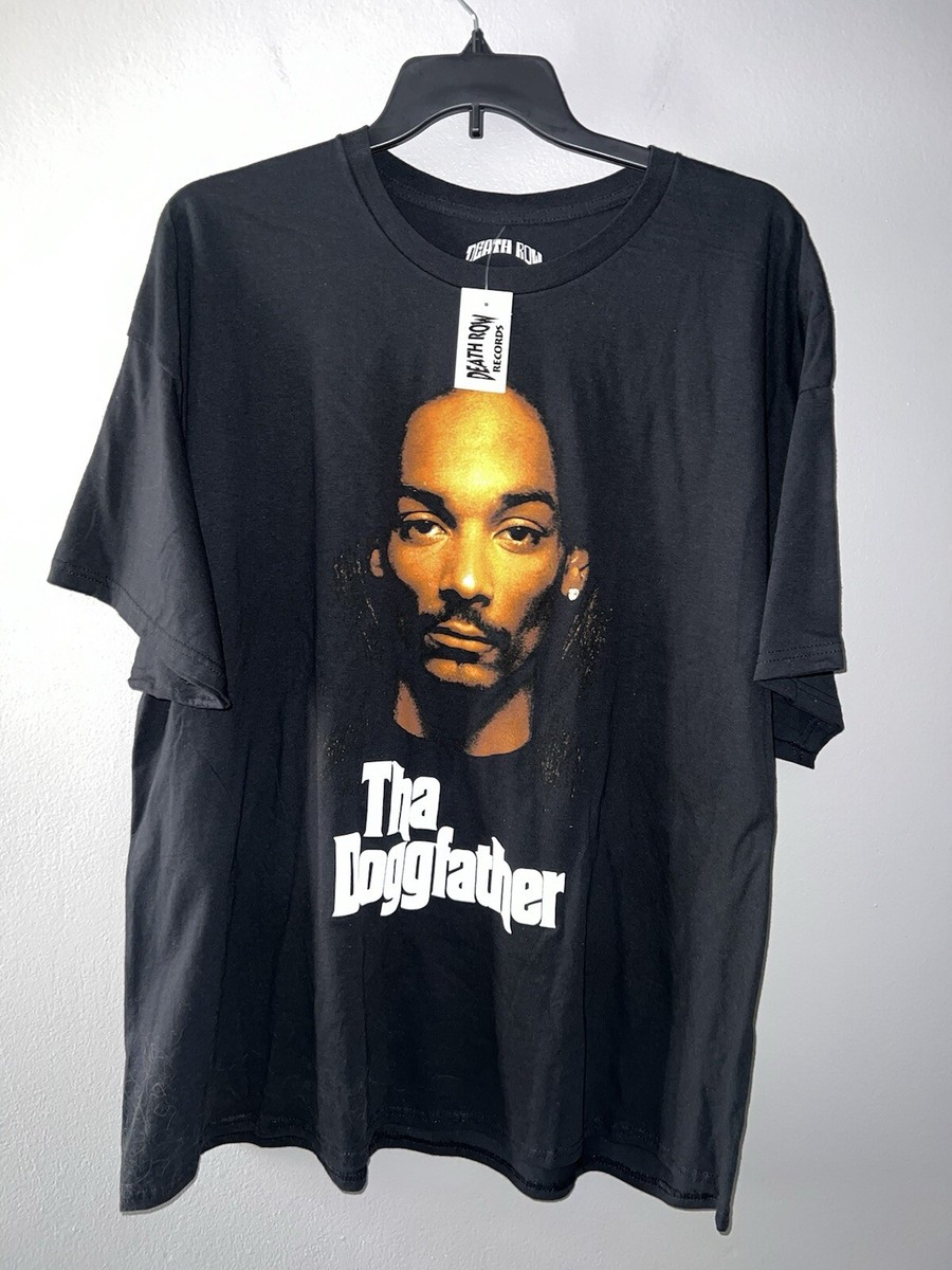 Snoop Dogg The Doggfather T-shirt Black Men's 3XL Dog Death Row