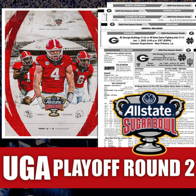 2025 Georgia - College Football Playoff - Program Media Game Notes - Sugar CFP