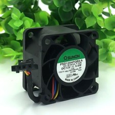 1pc, PSD1204PQBX-A fan 40 40 28mm 4pin 4cm 9.6W 12V