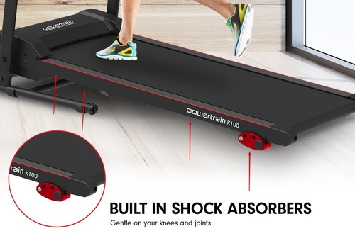 Powertrain K100 Electric Treadmill Foldable Home Gym Cardio - Picture 7 of 10
