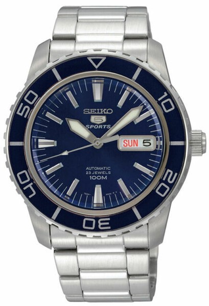 Seiko 5 Sports Blue Men's Watch - SNZH53K1 | Acquisti Online su eBay