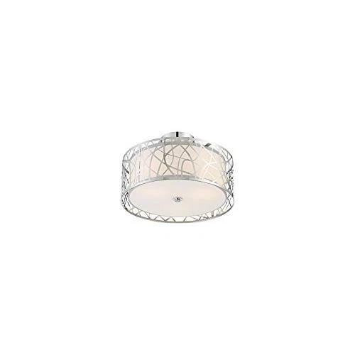 Quoizel PCAE1715C Three Light Semi-Flush Mount - Picture 5 of 7