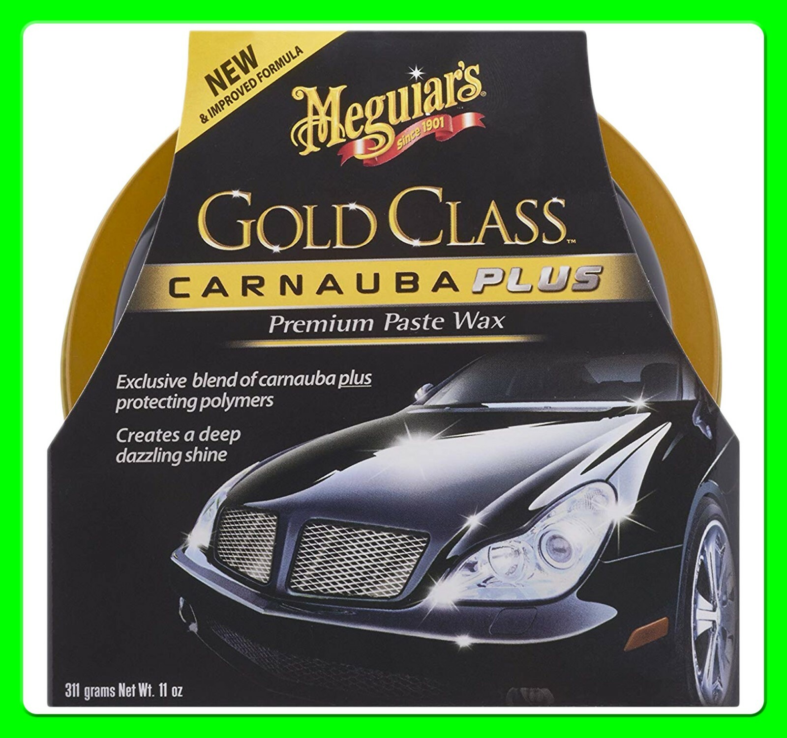 Meguiars Gold Class Carnauba Paste Wax 311g [G7014] Car Plus Premium