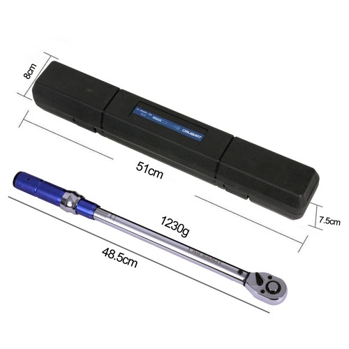 CHIAVE DINAMOMETRICA 1/2" 40-220 Nm COPPIA CHIAVE AUTO 1/2" - Foto 3 di 10