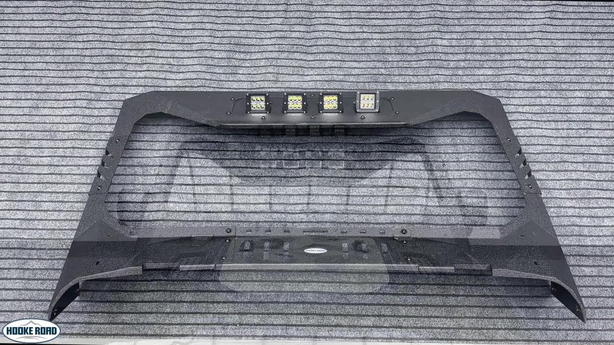 Madmax Windshield Frame Cover Visor Cowl Armor Set fit Jeep