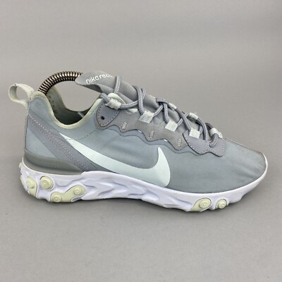 Nike React Element 55 Wolf Grey Ghost Aqua Damen Sneaker Schuhe US6,5 UK4