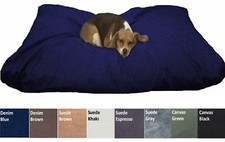 Jumbo 55"X47" Heavy Duty Waterproof Pet Bed Pillow with Mix Memory Foam XL Dogs