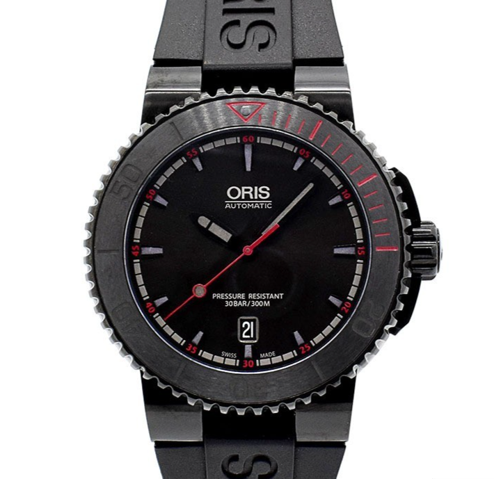 ORIS Aquis Date 7653 El Hierro Limited Edition Automatic Mens Watch Japan