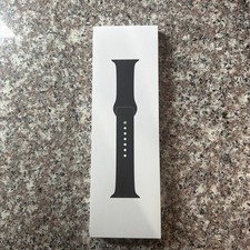 Apple Watch Sport Band Black 42mm S/M Genuine OEM NEW SEALED Stainless Steel Pin