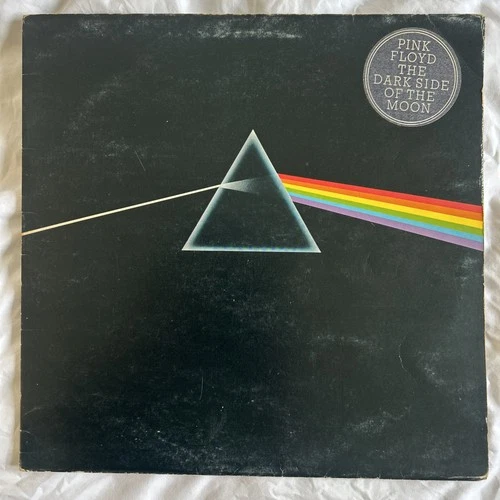 PINK FLOYD - DARK SIDE OF THE MOON UK 1973 2nd Gram Co. LP A3/B3 2xPosters