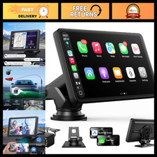 7" Wireless Carplay Screen for Car - Apple Carplay Android Auto Display