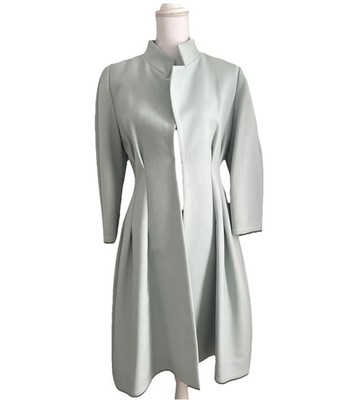 Marni Duster Coat Smoke Blue Size EU 44, US 12 Made In Italy NWT !!