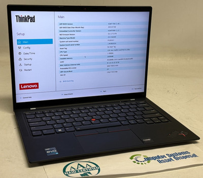Lenovo ThinkPad X1 Carbon 10th Gen (i5-1235u - 16GB RAM - 256GB SSD - Win11Home)