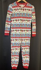 Buc-ee  s One Piece Youth Large Christmas Pajama Holiday Thermal Lounge Wear