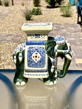 Taburete Turquesa De Cerámica China (45 Cm) Estilo Oriental: Arte Y Función Para Tu Salón O Jardín Interior