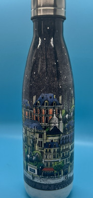 Emma Bridgewater For Chilly's ''Cities of Dreams Paris'' water bottle aluminum