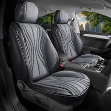 Schonbezüge Sitzbezüge für Audi A3 8L Bj 1996-03 in Schwarz/Grau M1