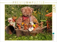 Calvendo Puzzle Garden Bear | 2000 Pieces, Finished Size 35.4 × 26.4 In (90 × 67