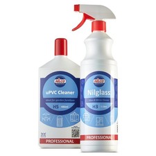 Nilco Glass Window And UPVC Frame Cleaning Bundle Glassware Treatment Kit