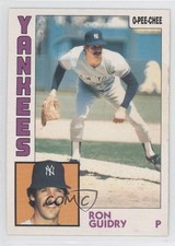 1984 O-Pee-Chee Ron Guidry #110 0j0