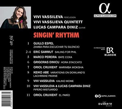 Singin' Rhythm-Werke für Percussion by Vivi Vassileva [CD]