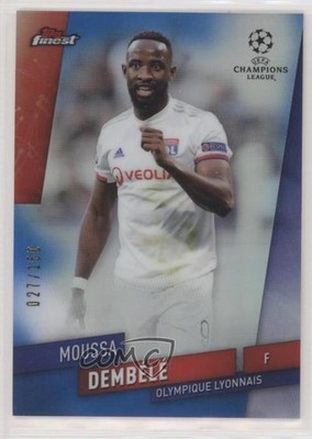 2019 Topps Finest UEFA Champions League Blue Refractor /150 Moussa Dembele 0eo6
