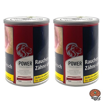 Power Quality Tobacco Feinschnitt-Tabak Dose 2x 150g