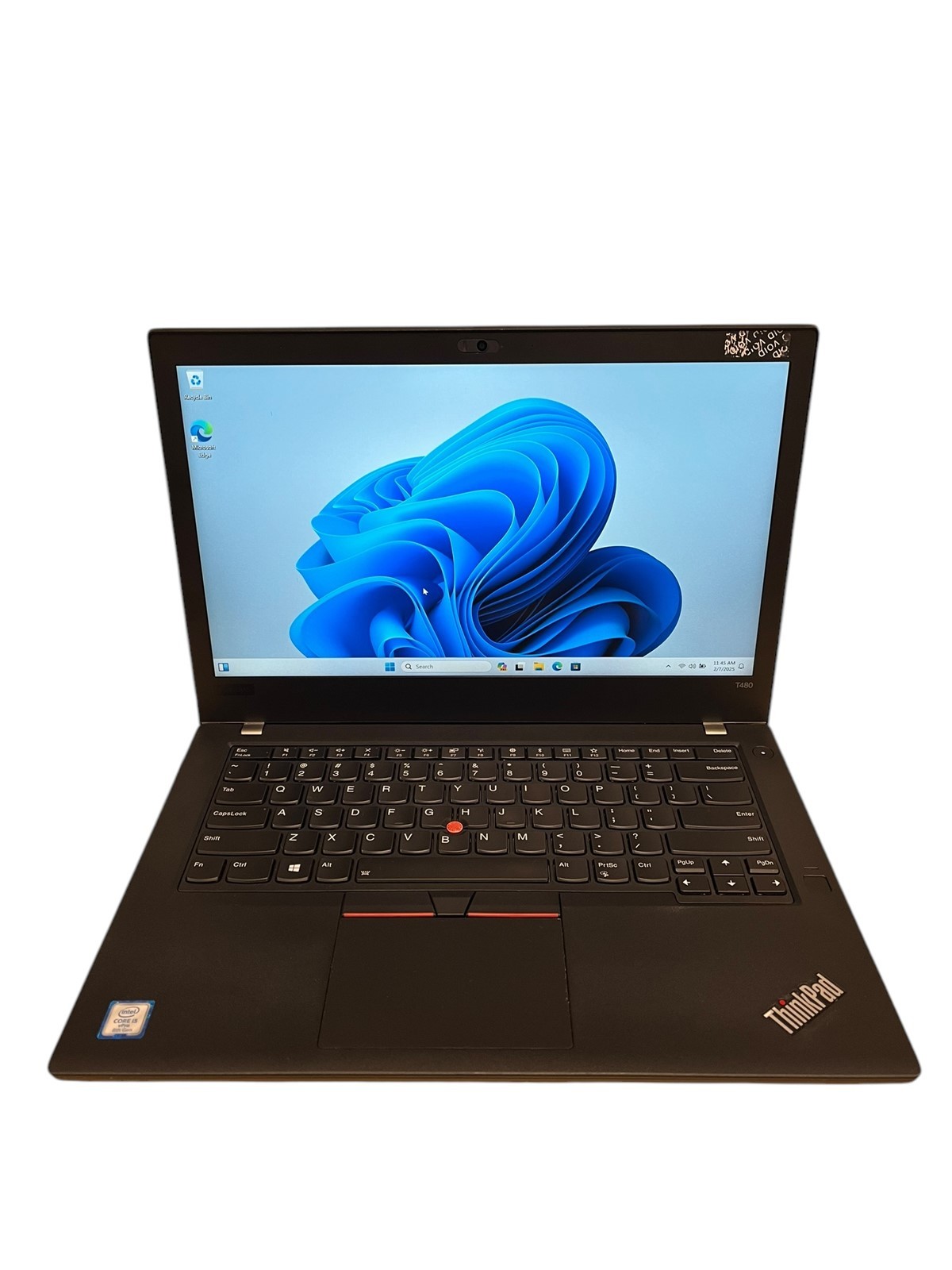Lenovo ThinkPad T480, 14-Inch Laptop, with Intel Core i5-8350U, Windows 11 Pro