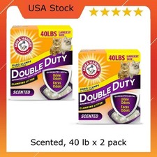 ARM HAMMER Double Duty Cat Litter, Advanced Odor Control Clumping Cat Litter
