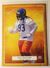 2014 Topps Turkey Red | Will Sutton | 3 | RC Chicago Bears