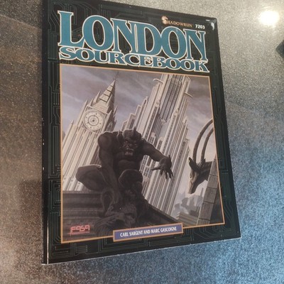 FASA - London Sourcebook - Shadowrun RPG Book (1st Ed) EX