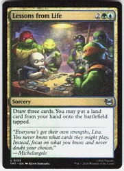 Lessons from Life 0155 Teenage Mutant Ninja Turtles MTG Uncommon