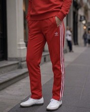 Adidas Originals SST Damen Trainingshose Rot ...