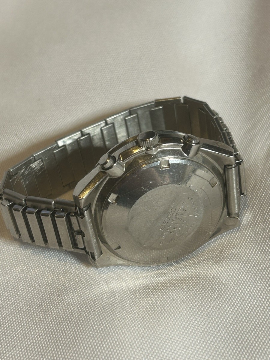 SEIKO 6138-0030 5 Sports Speed-Timer Champagne Dial Chronograph