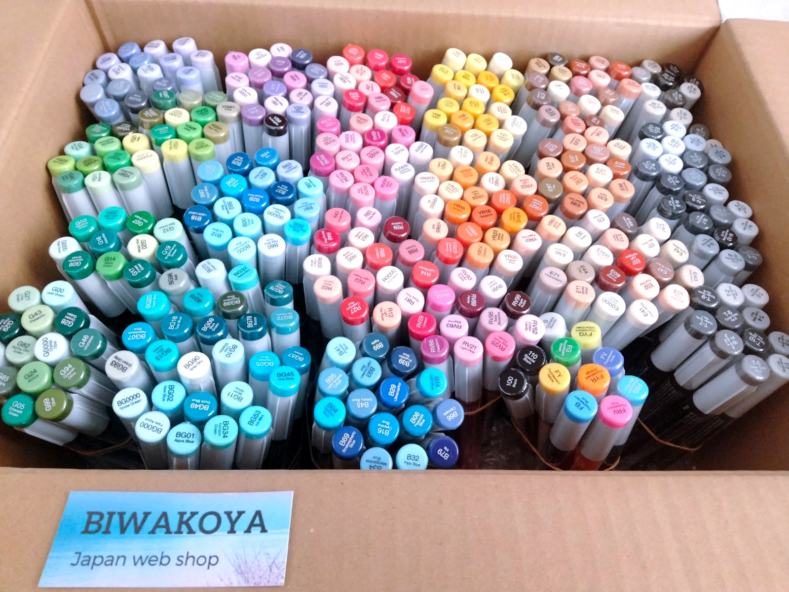 Copic Ink Refill 358 Colors Full Set Sketch Ciao Marker Vari