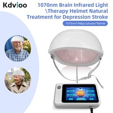 1070nm Brain Helmet 448 Diodes Alzheimer Parkinson Memory Support Therapy Device