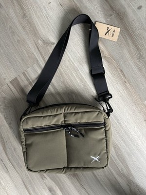 Iriedaily Umhängetasche/crossbody bag, Oliv/kakhi BRANDNEU mit Etikett Unisex