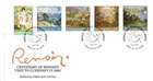Guernsey Comm/FDC -  Renoir's Visit to Guernsey - 1983 (GU241)