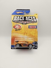 2008 Hot Wheels Target Exclusive Race Aces TRAK-TUNE Copper w/White 10 Spoke