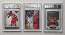 Lot (3) BGS Beckett D.J. Augustin Graded Cards - Bowman, Topps, Upper Deck