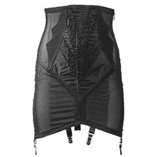 Rago 1294 Open Bottom Girdle Extra Firm Shaping 4x 38 Black FREE SHIPPING