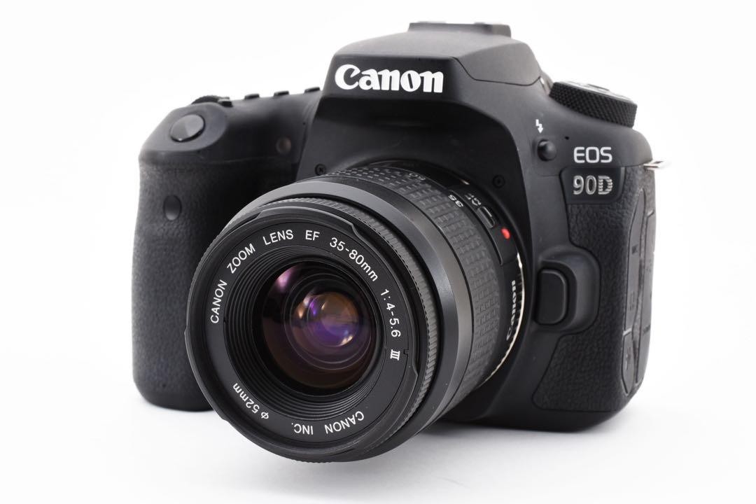 Canon digital SLR camera Canon EOS 90D lens set Canon EF35-80㎜1:4
