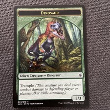 Mtg Dinosaur Token NM Ixalan